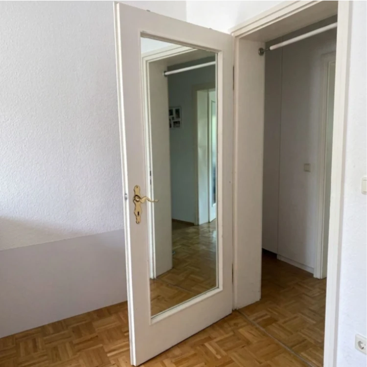 Innentür mit Glaseinsatz in einer Wohnung für Türverglasung und Glasaustausch.